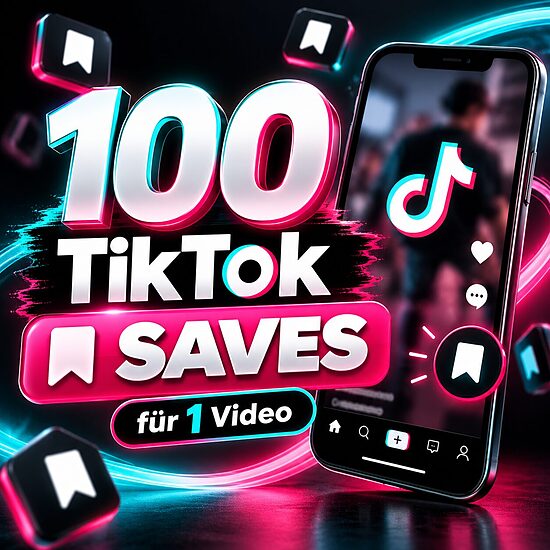 100 - 200 TikTok Saves Kaufen