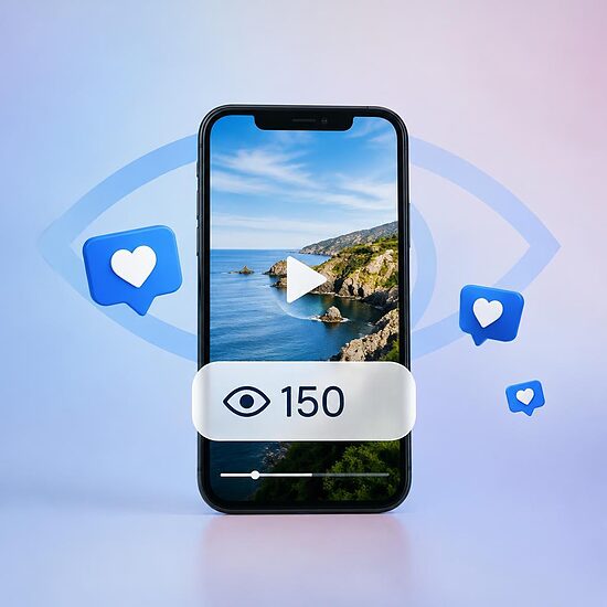 150 Views TikTok ( Video ) 